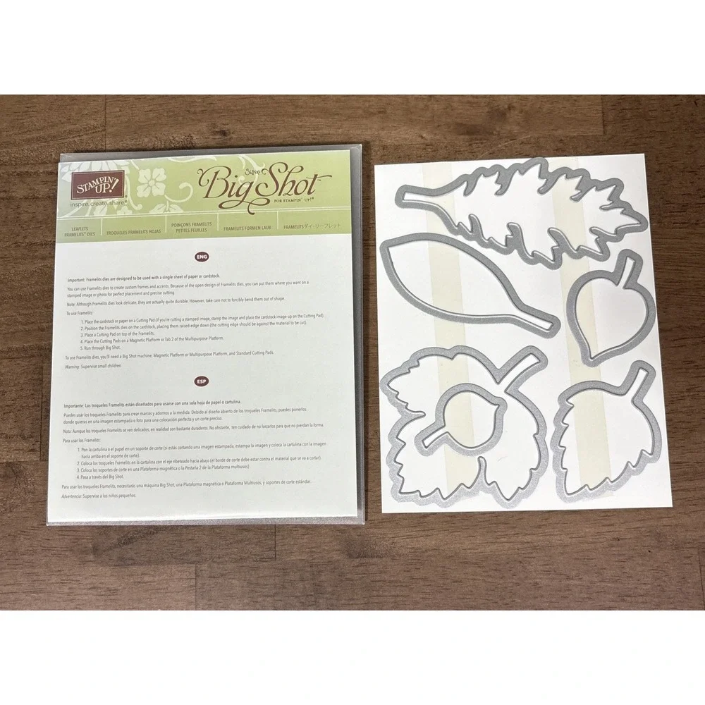 Stampin' Up! Vintage Leaves & Leaflets Framelits Dies